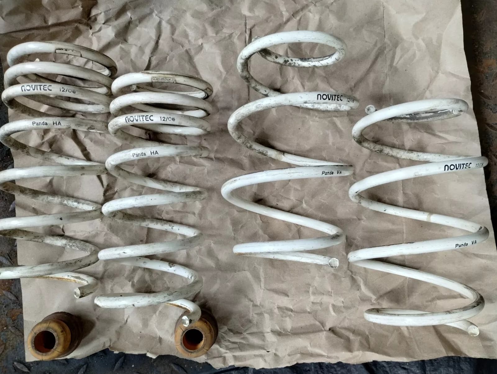 FIAT PANDA 312 NOVITEC Suspension Spring TU-025936-B0-180