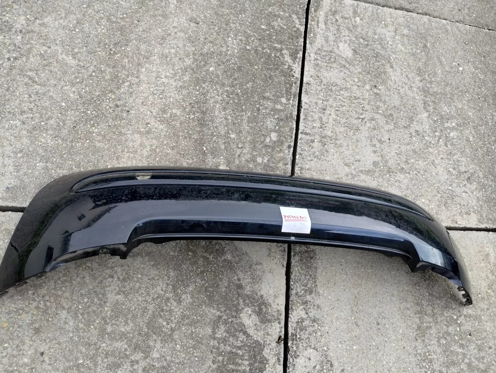 Fiat 3P 500 rear bumper Nr: 735456802