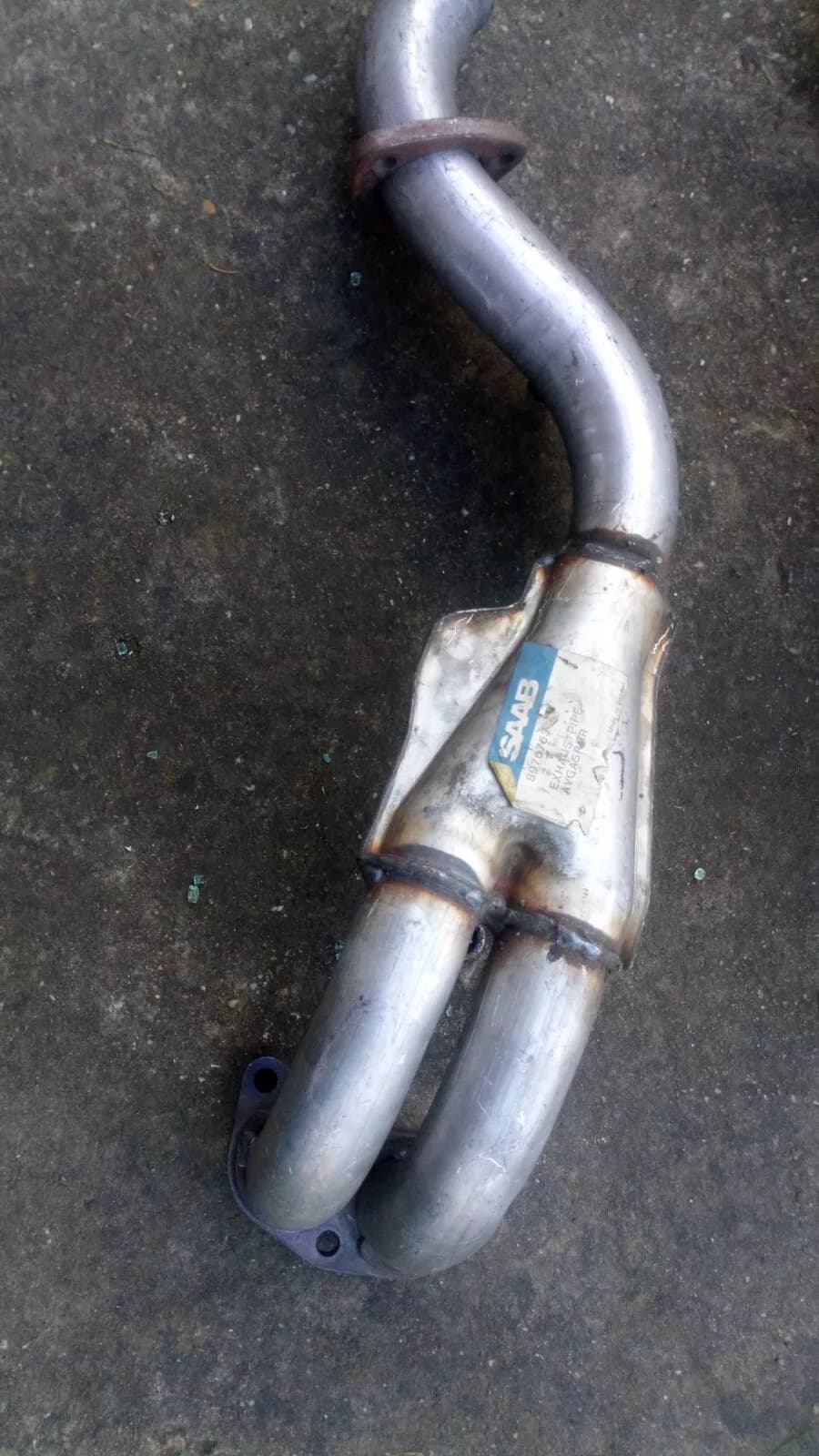 SAAB 900 year: 1986-93 exhaust Part no:8976763