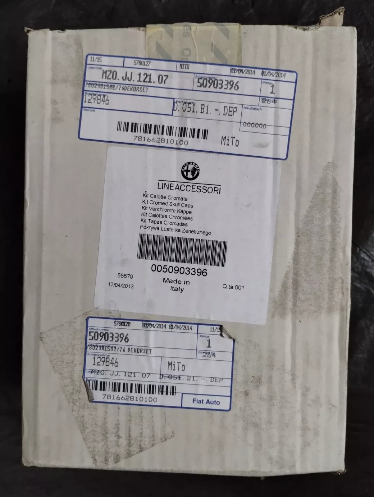 Genuine Fiat, Alfa Romeo Decor set No: 50903396