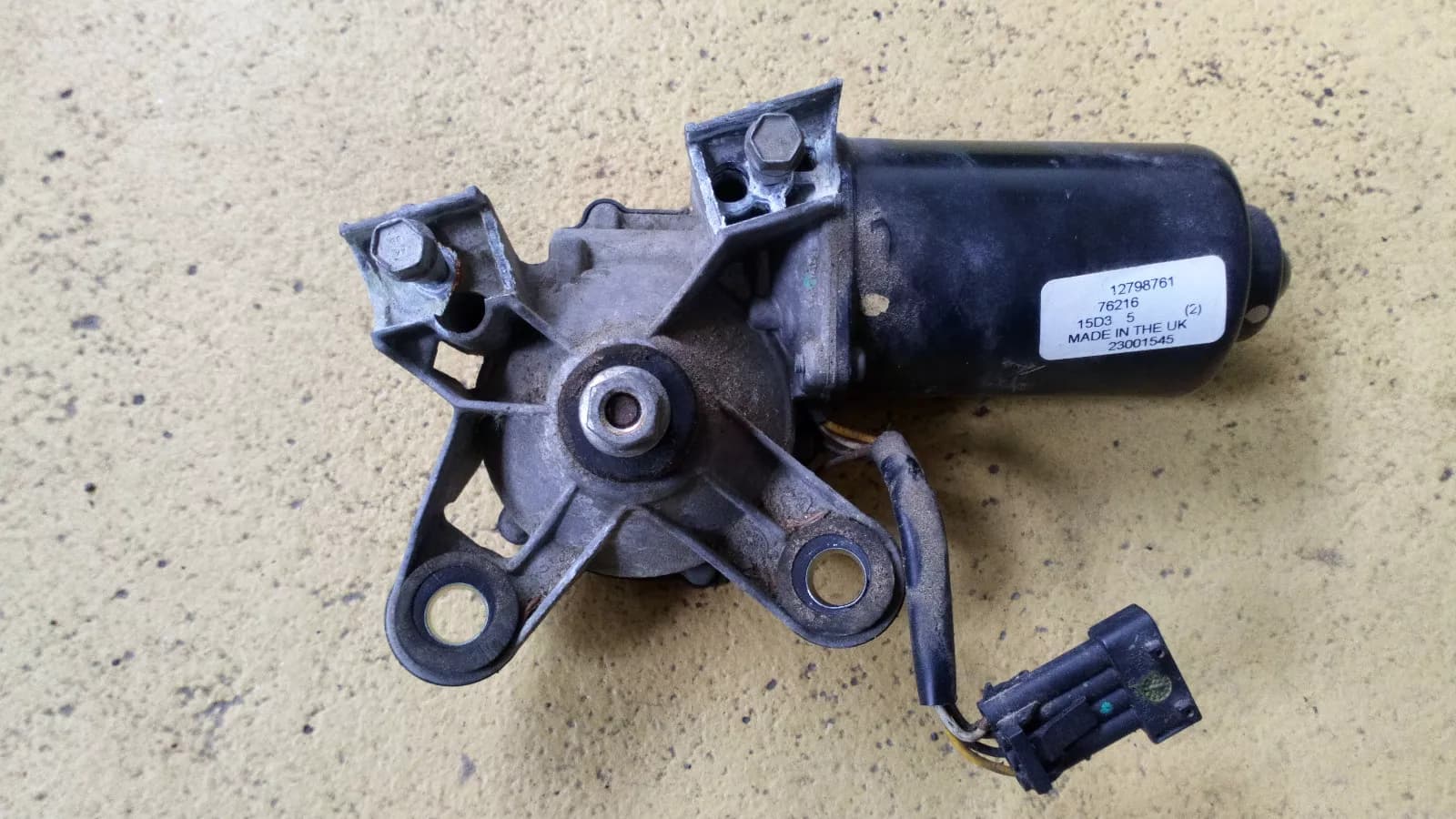 SAAB 9-3 wiper motor part no: 12798761 year:2003-