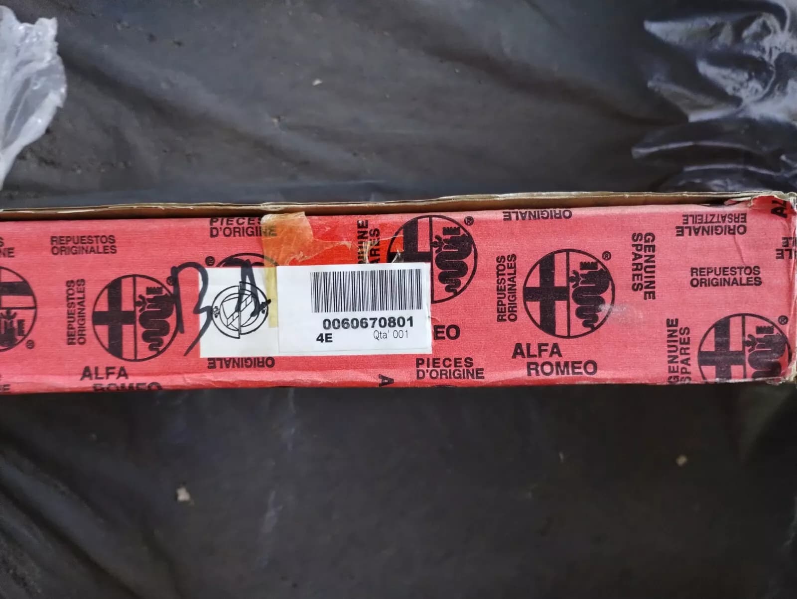 Genuine Alfa Romeo BRAKE DISC No : 60670801