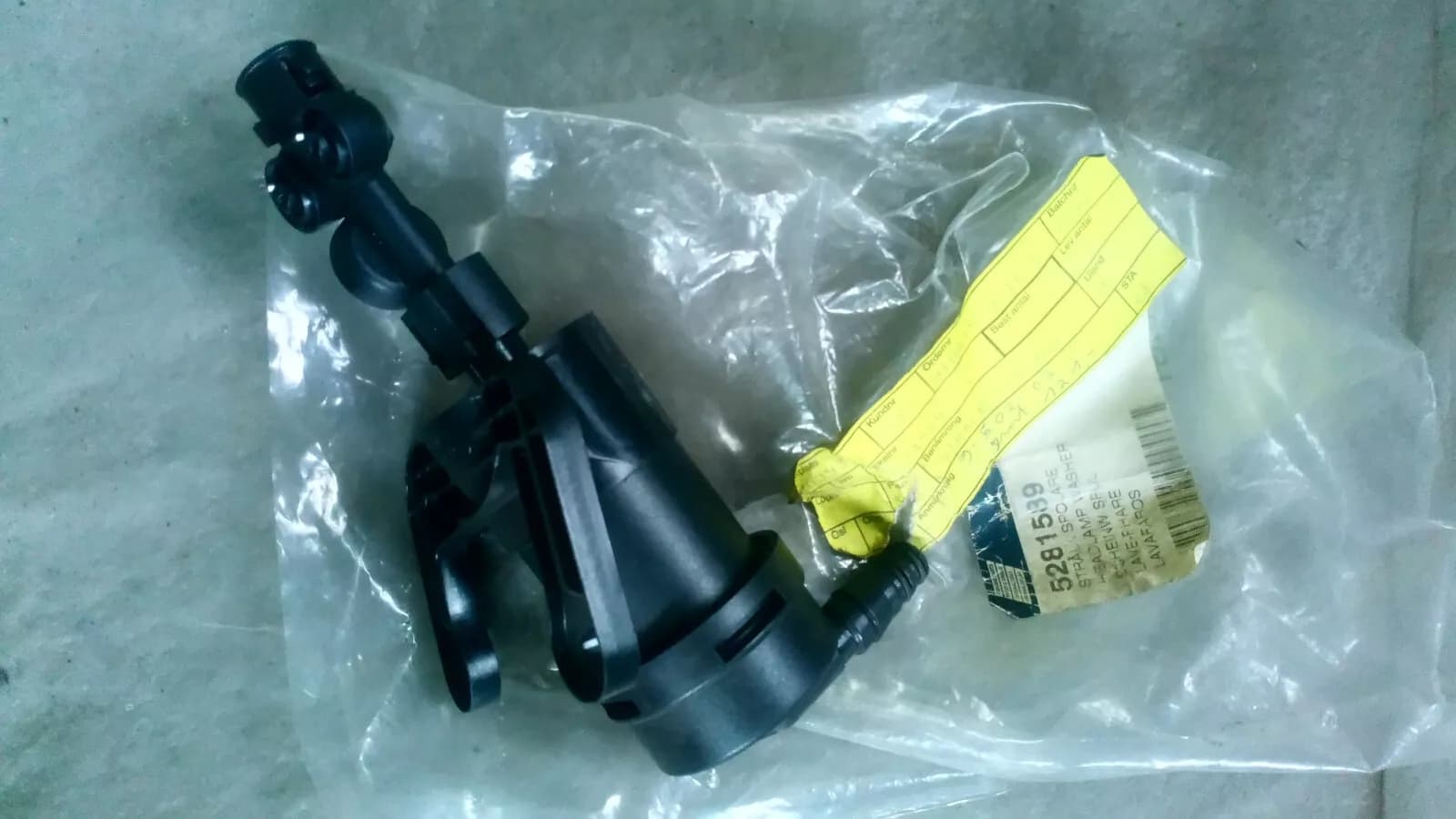 SAAB 9-5 Headlamp Washer right no:5281589