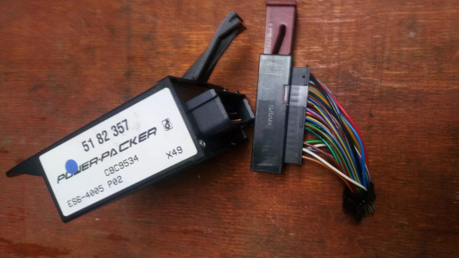 Saab 9-3 convertible control unit part no:5182357