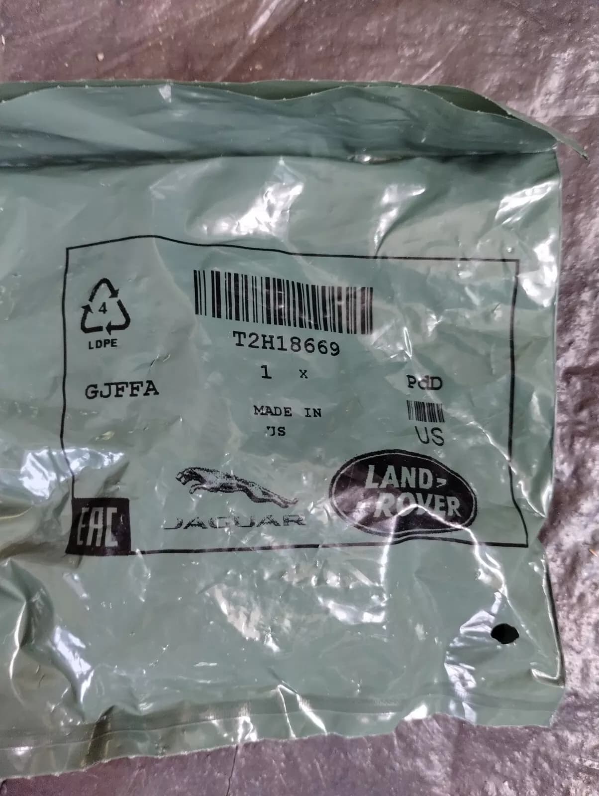 Genuine Jaguar, Land Rover, bolt 12 Pcs Nr: T2H18669