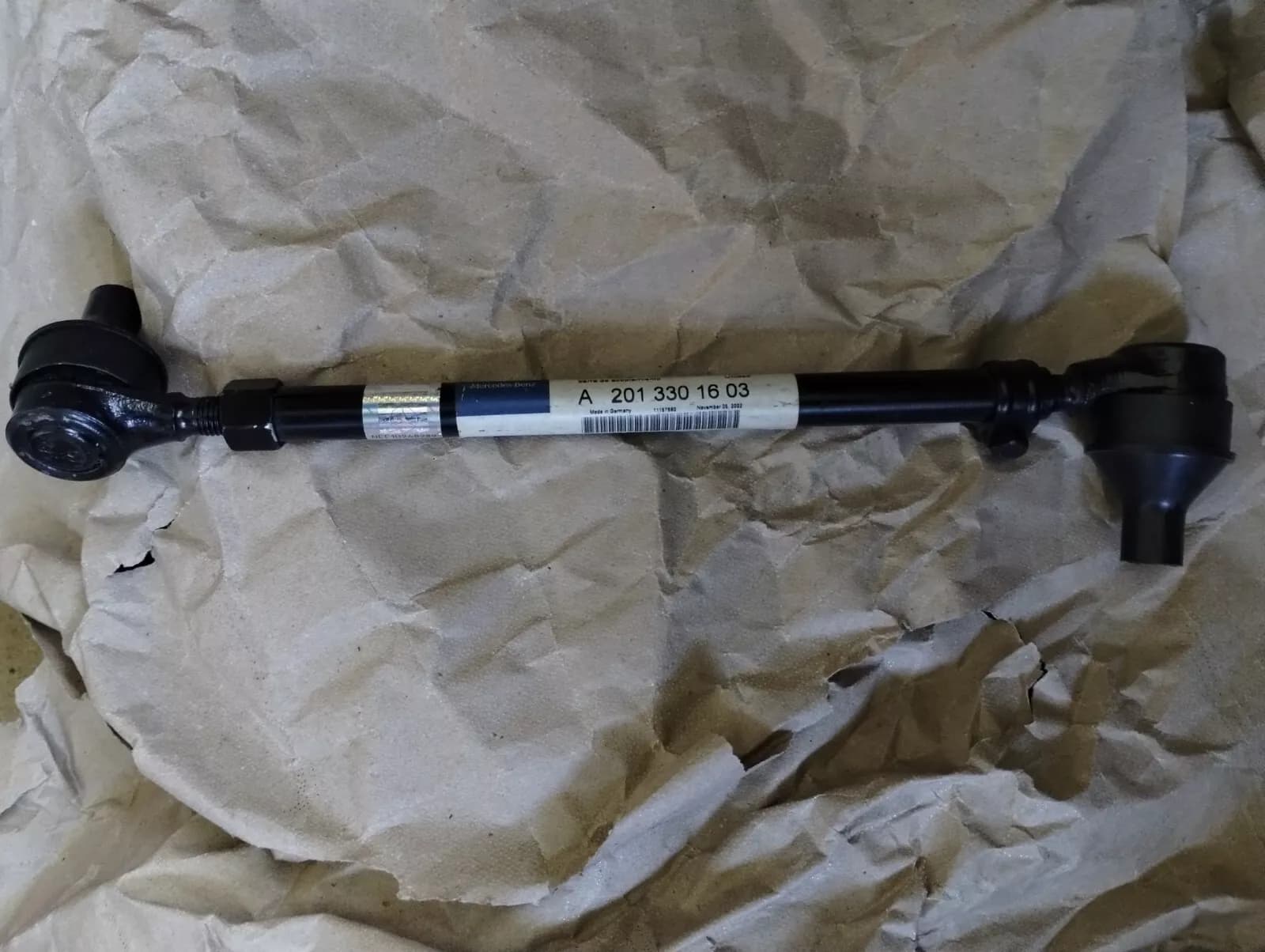 Genuine MERCEDES Tie rod No: A2013301603