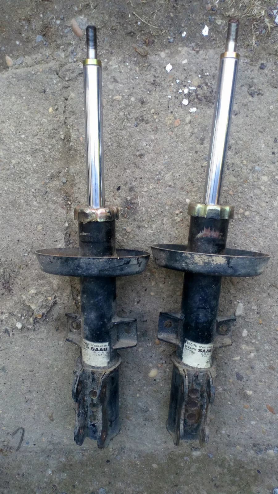 Saab 9-5 front shock absorber 2 pcs part no:5234182 year:2002-