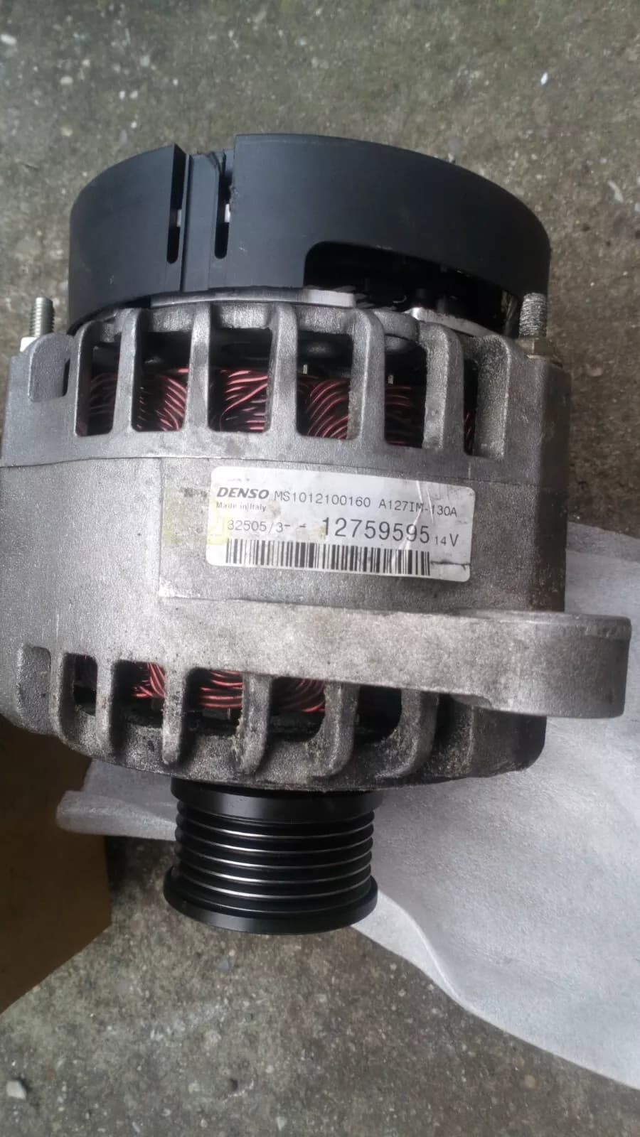 Saab 9-3, 9-5 1 9Tid alternator, part no :12759595