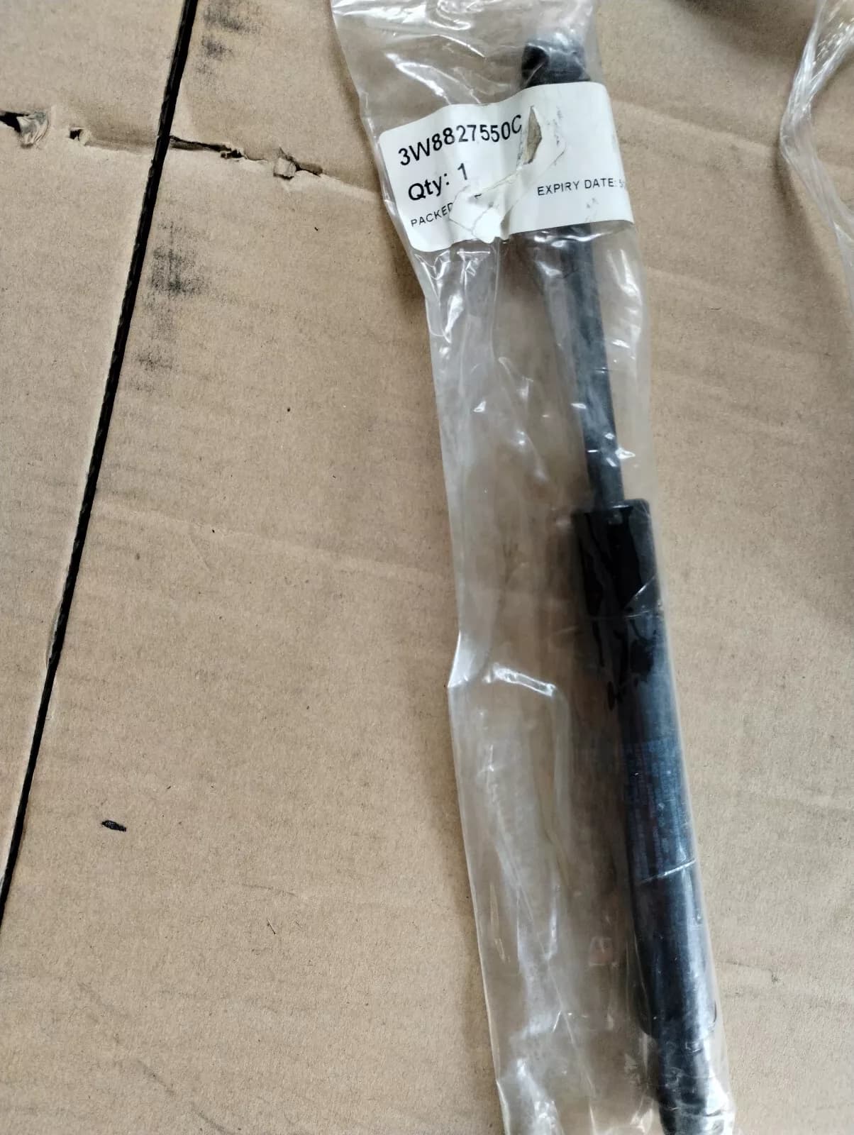 Bentley genuine DAMPER, BOOT STRUT No:3W8827550C