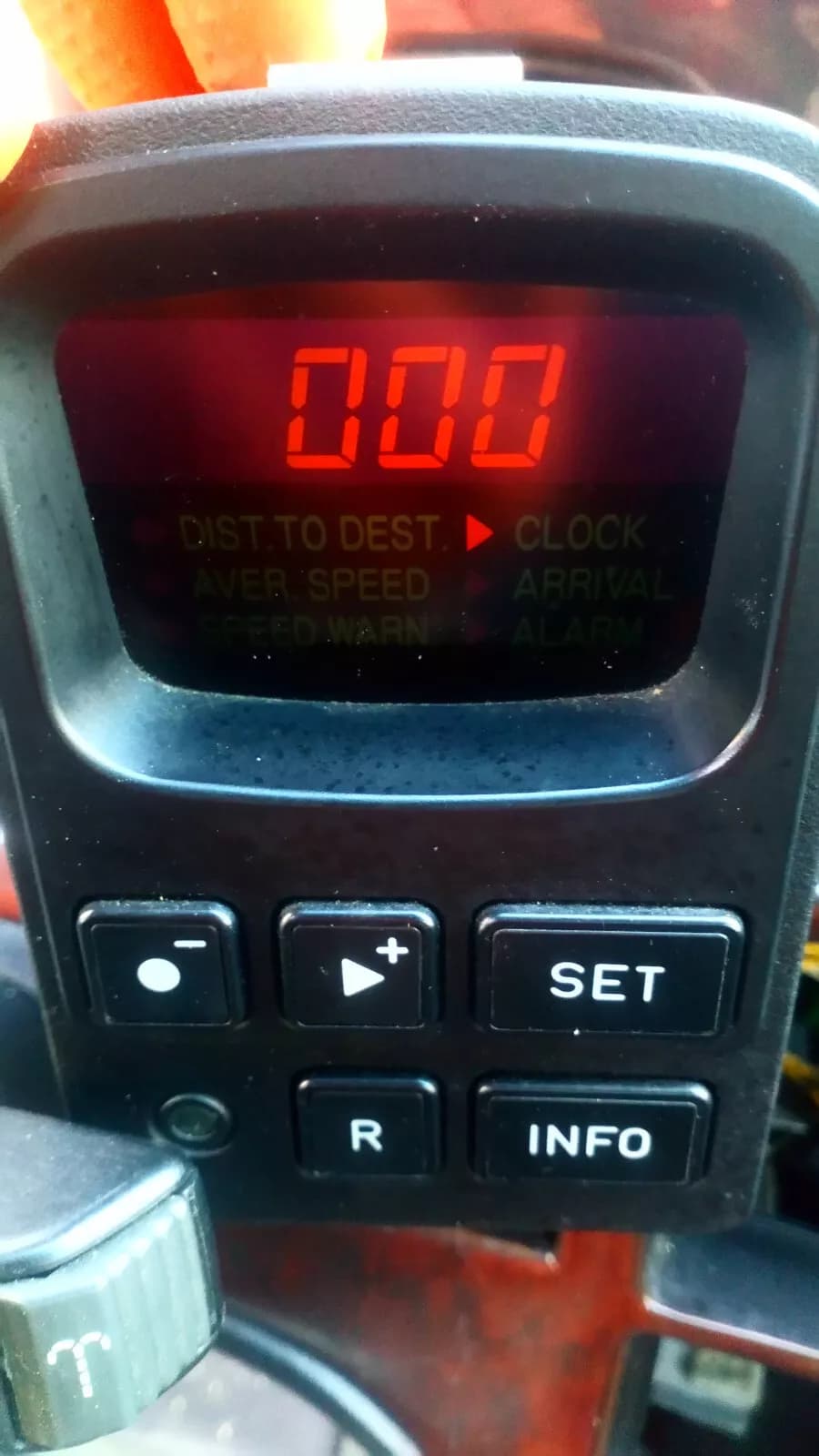 SAAB 9000 Dashboard LCD Display Part No: 4101607 Year:1992