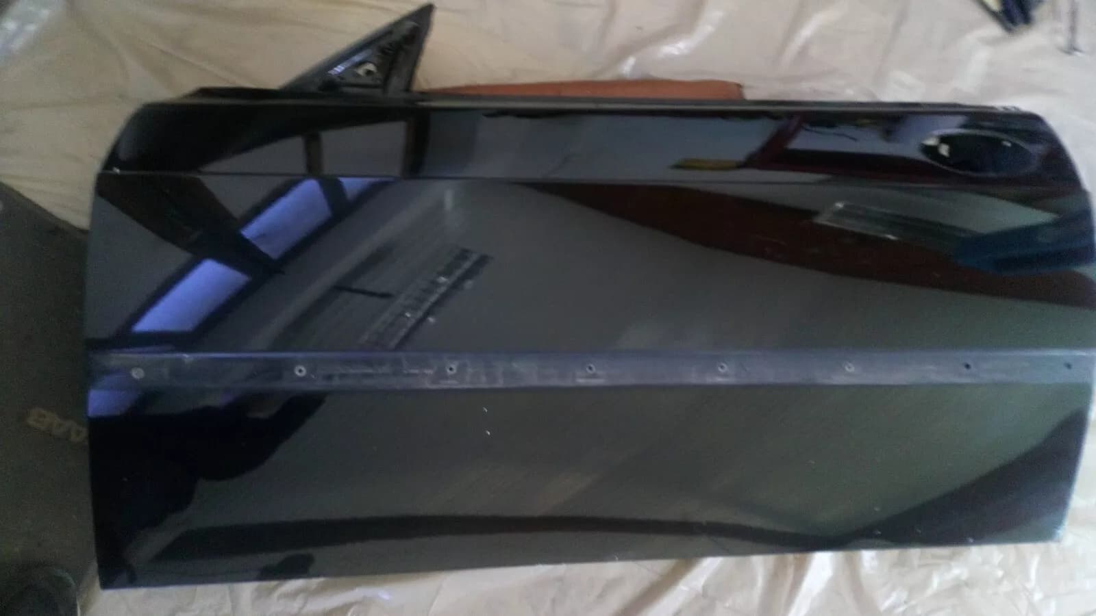 Saab 900 NG Convertible door left color black year:1996