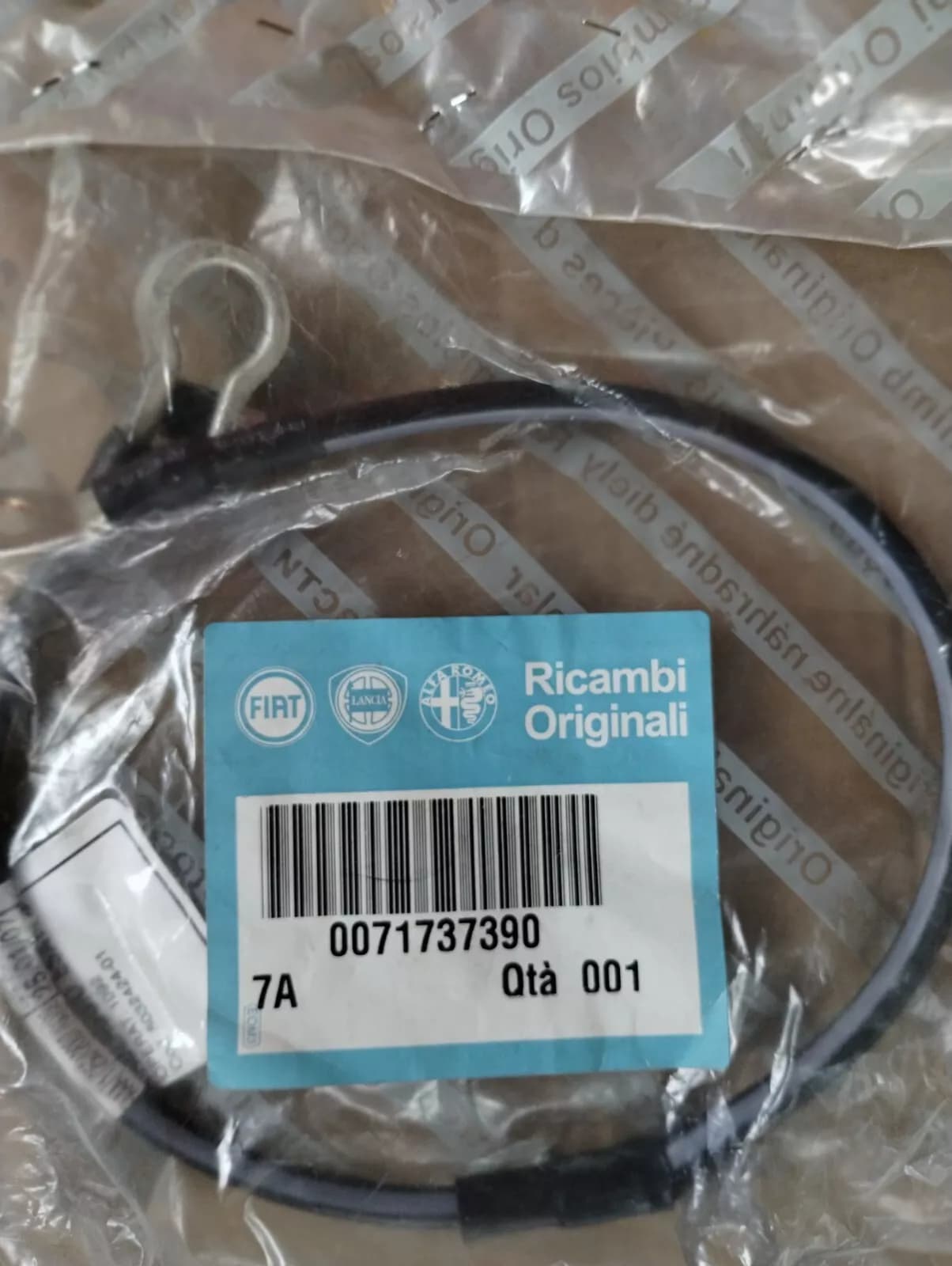Genuine Fiat, Alfa Romeo, ELECTRIC CABLE No: 71737390