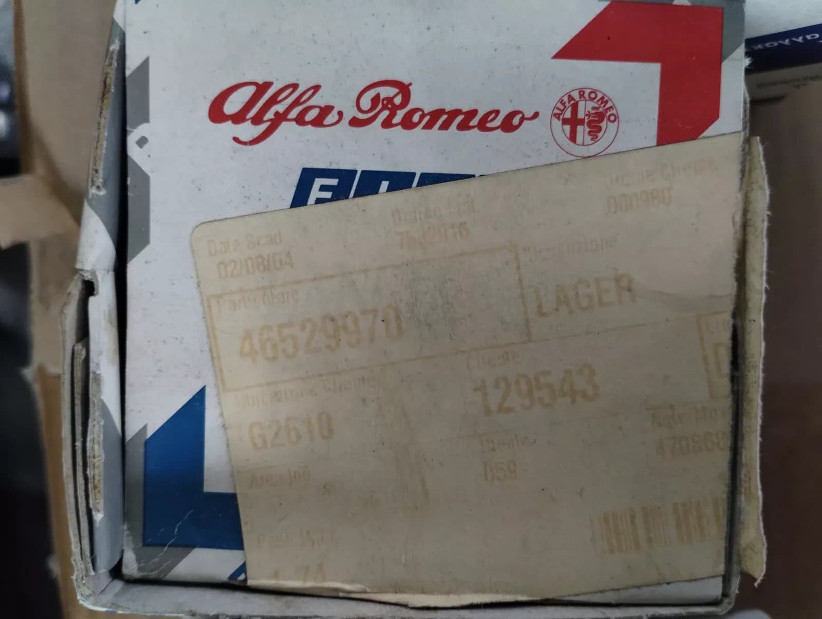 Genuine Fiat, Lancia, Alfa Romeo, WHEEL BEARING Nr: 46529970