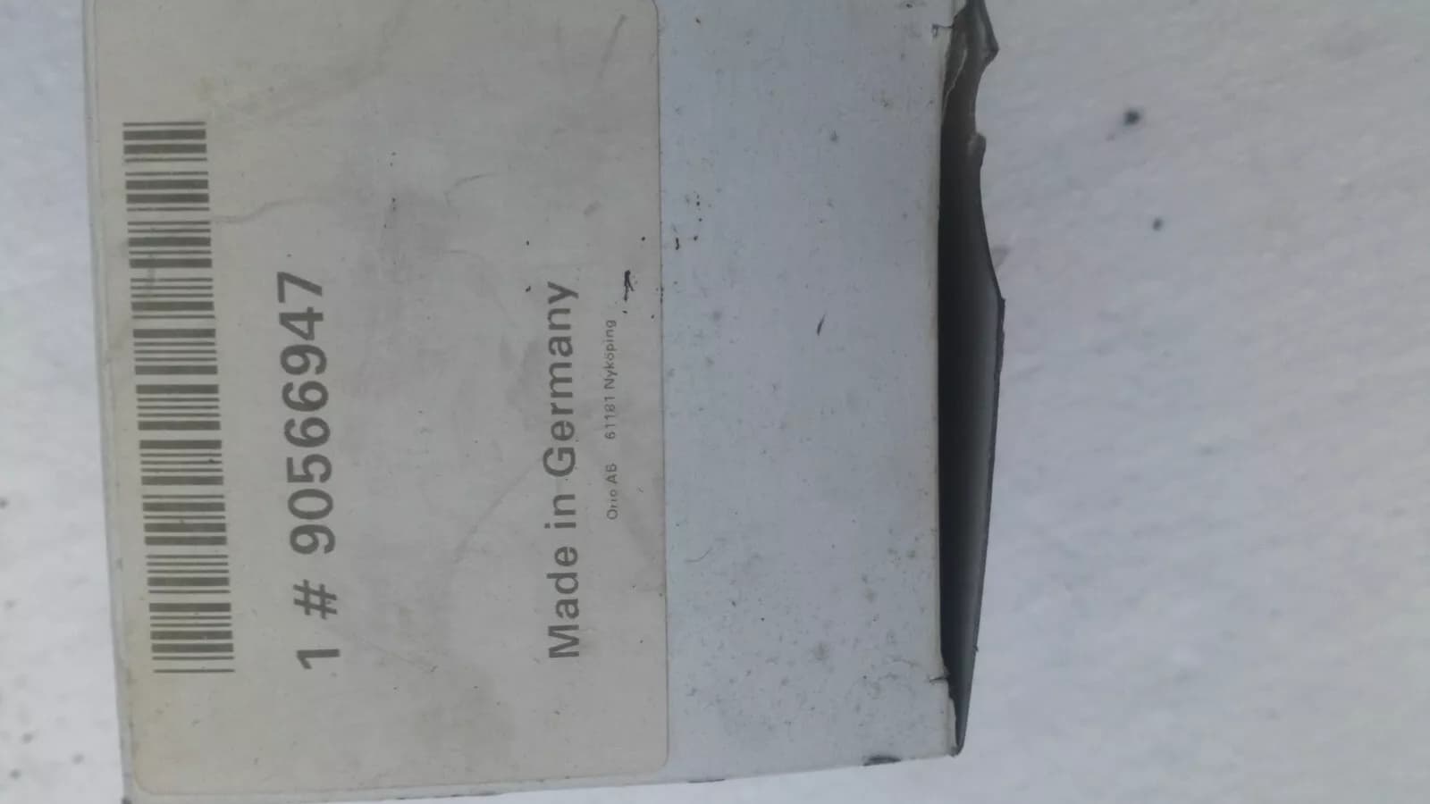 SAAB 9-5 ( 1998-2007) Heater valve No: 90566947