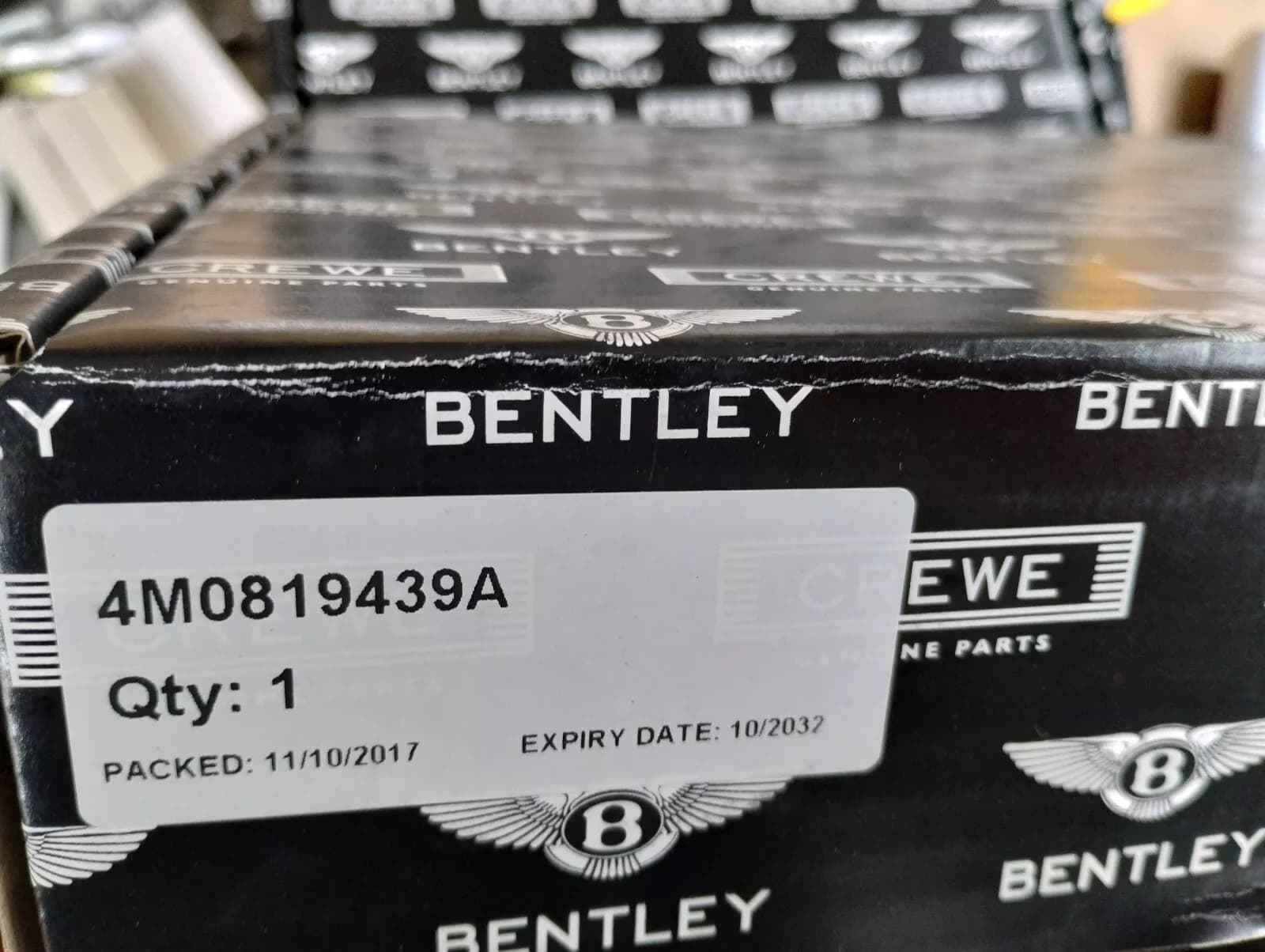 Bentley genuine CABIN AIR FILTER No:4M0819439A