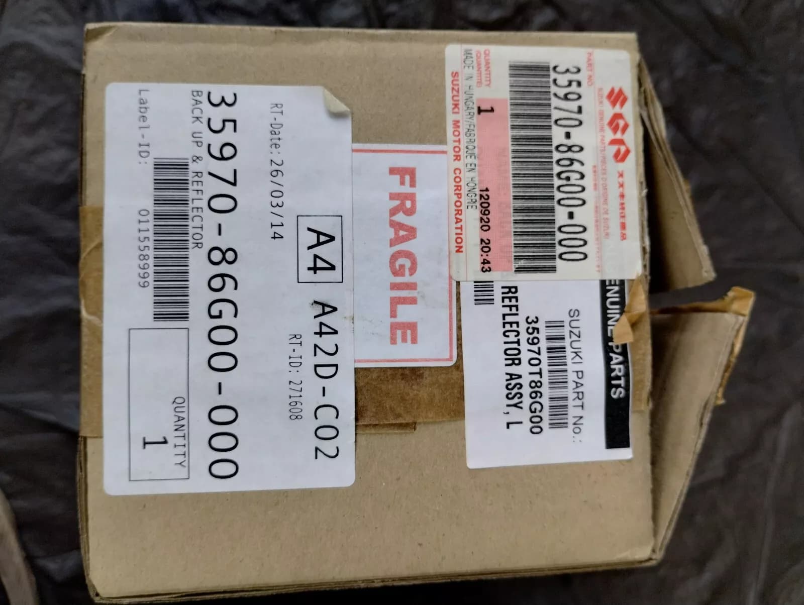 Suzuki genuine rear light No: 35970-86G00