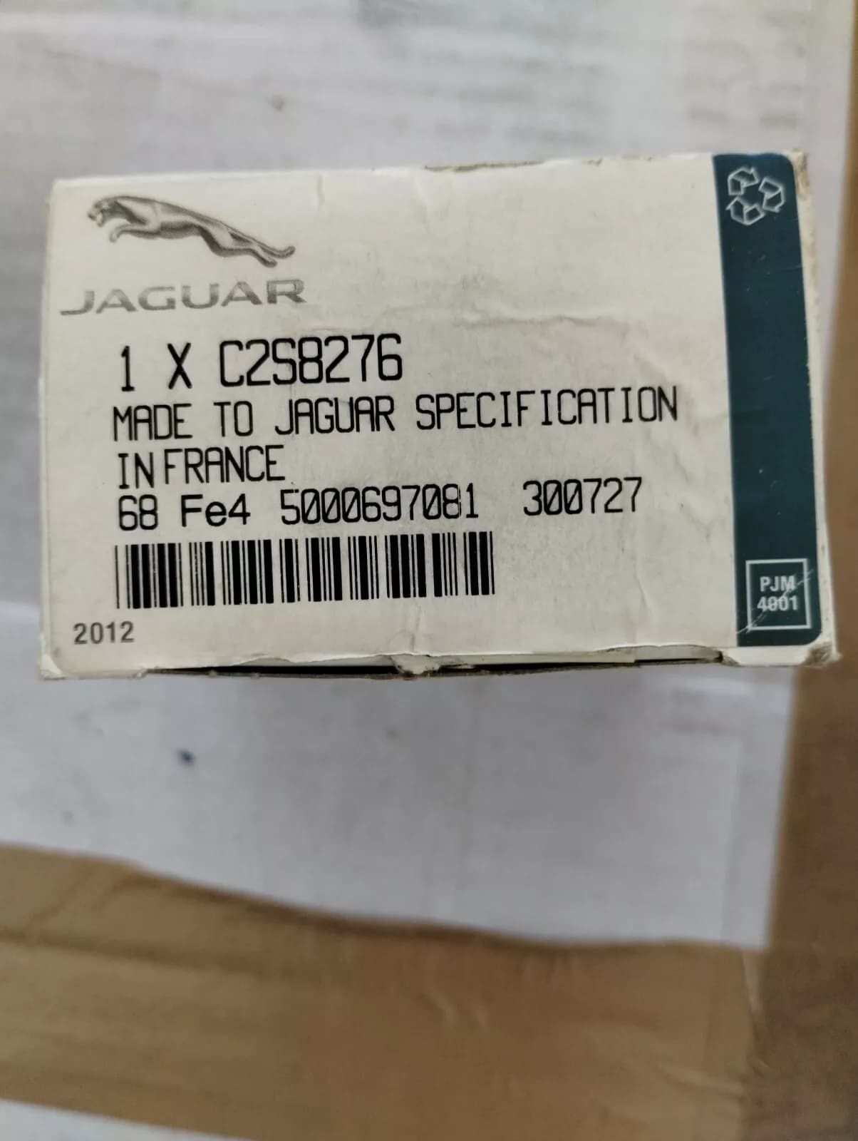 Jaguar, Land Rover, genuine wheel bearing No: C2S8276