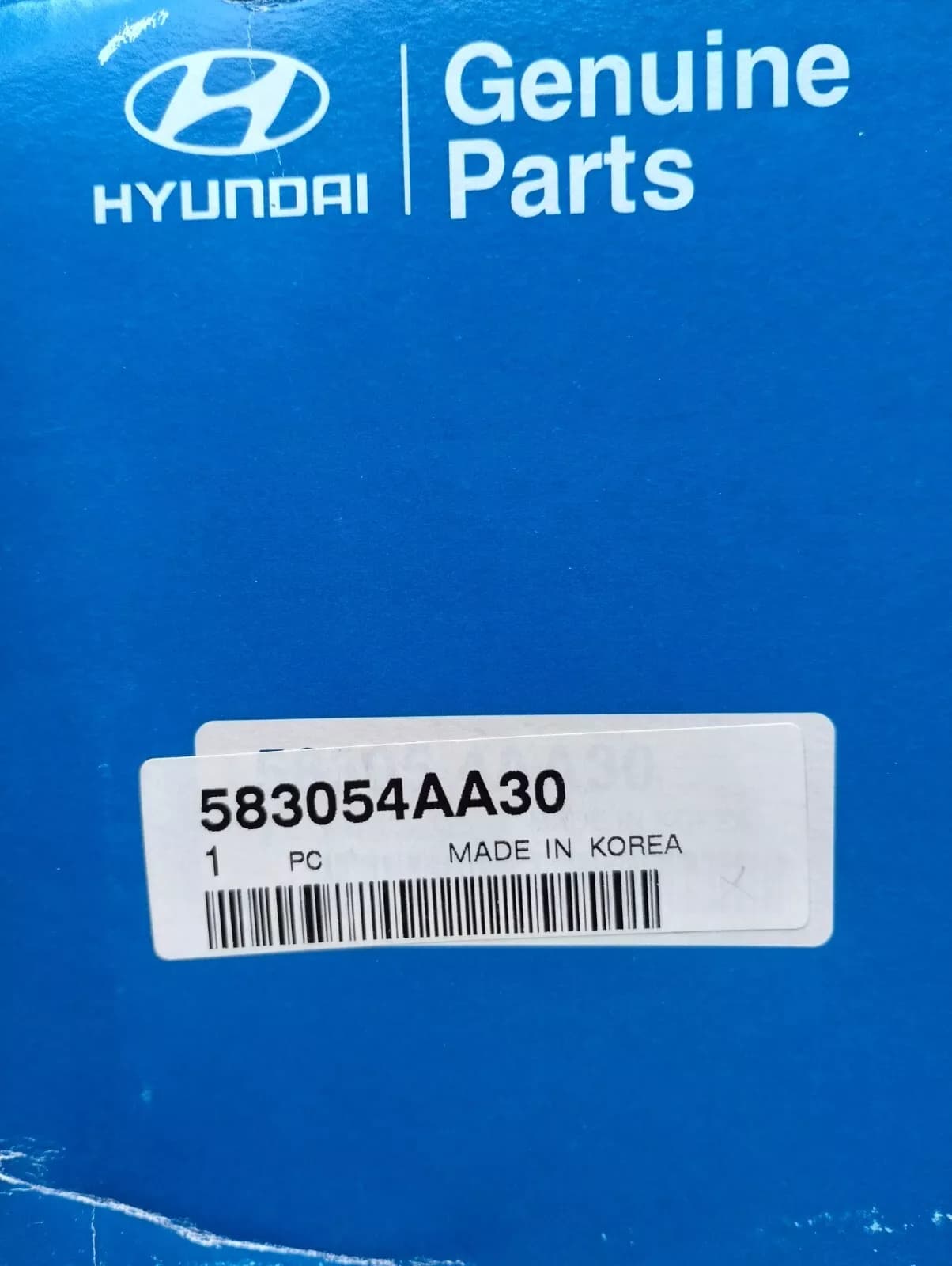 HYUNDAI Original SHOE & LINING KIT-RR BRAKE No: 583054AA30