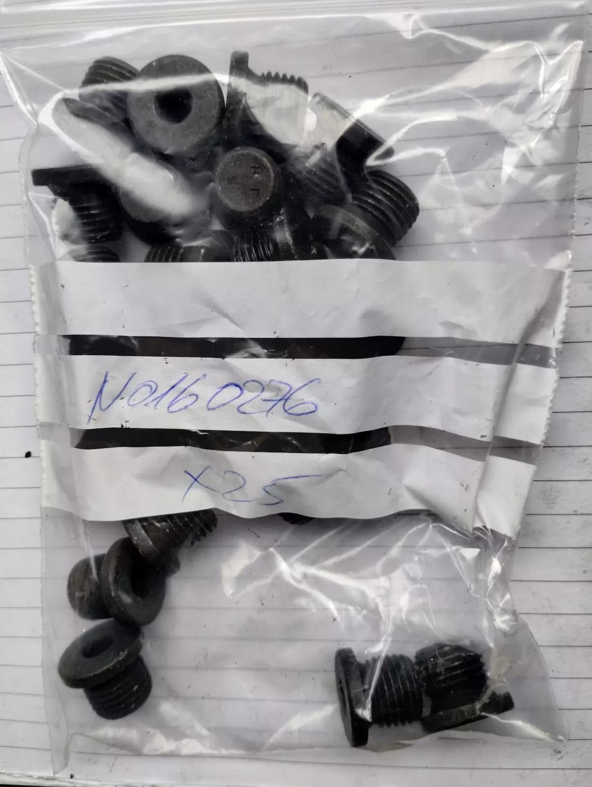 GENUINE VW GROUP PARTS, DRAIN PLUG V8 25 PCS No: N0160276