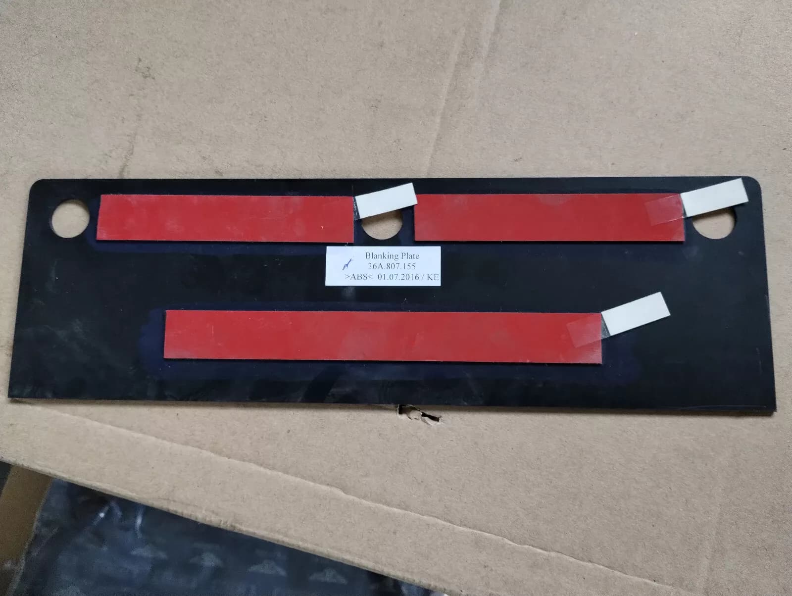 Bentley genuine COVER PLATE No:36A807155