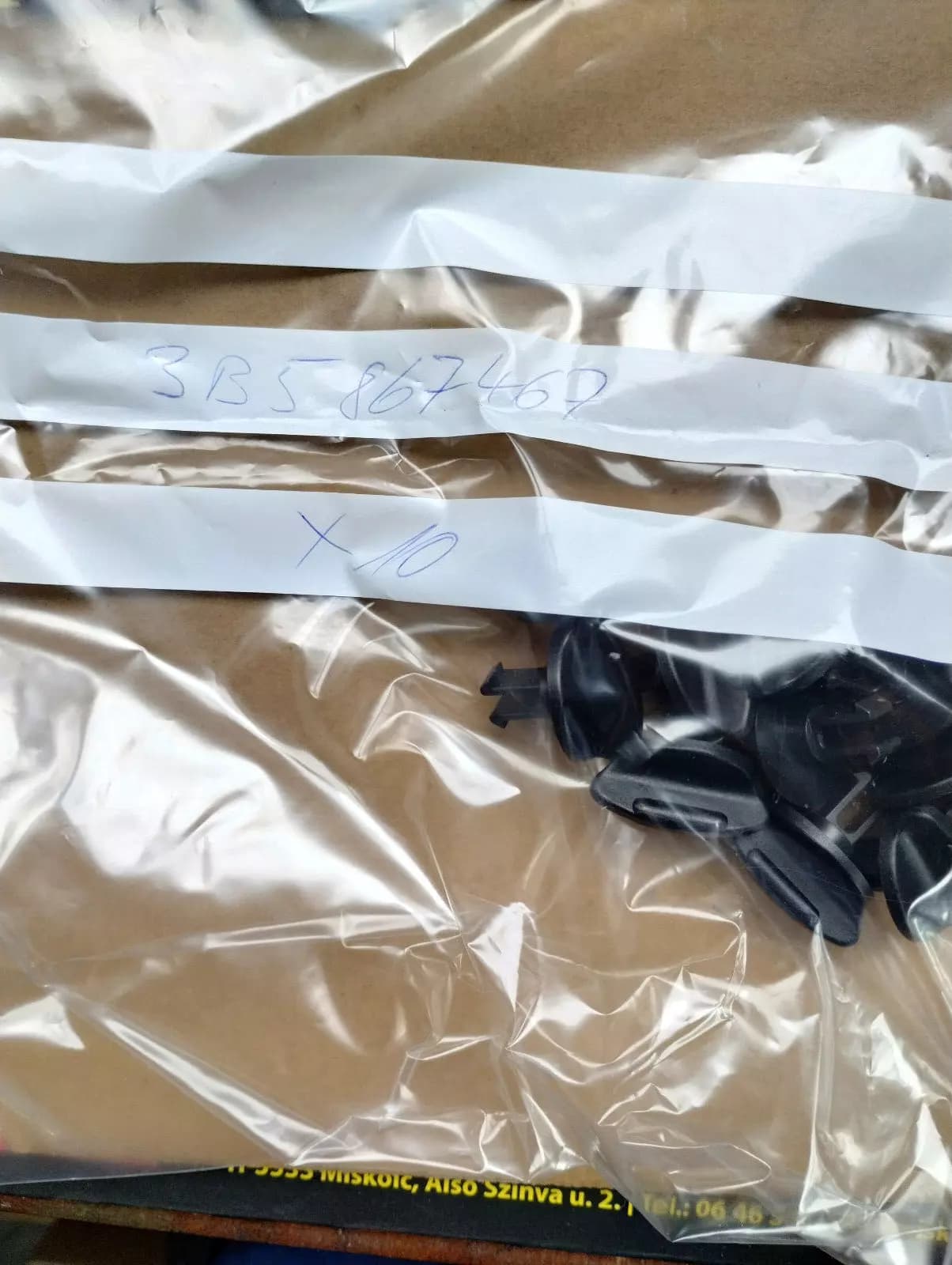 ORIGINAL BENTLEY RED KNOB 10 PCS No: 3B5867467