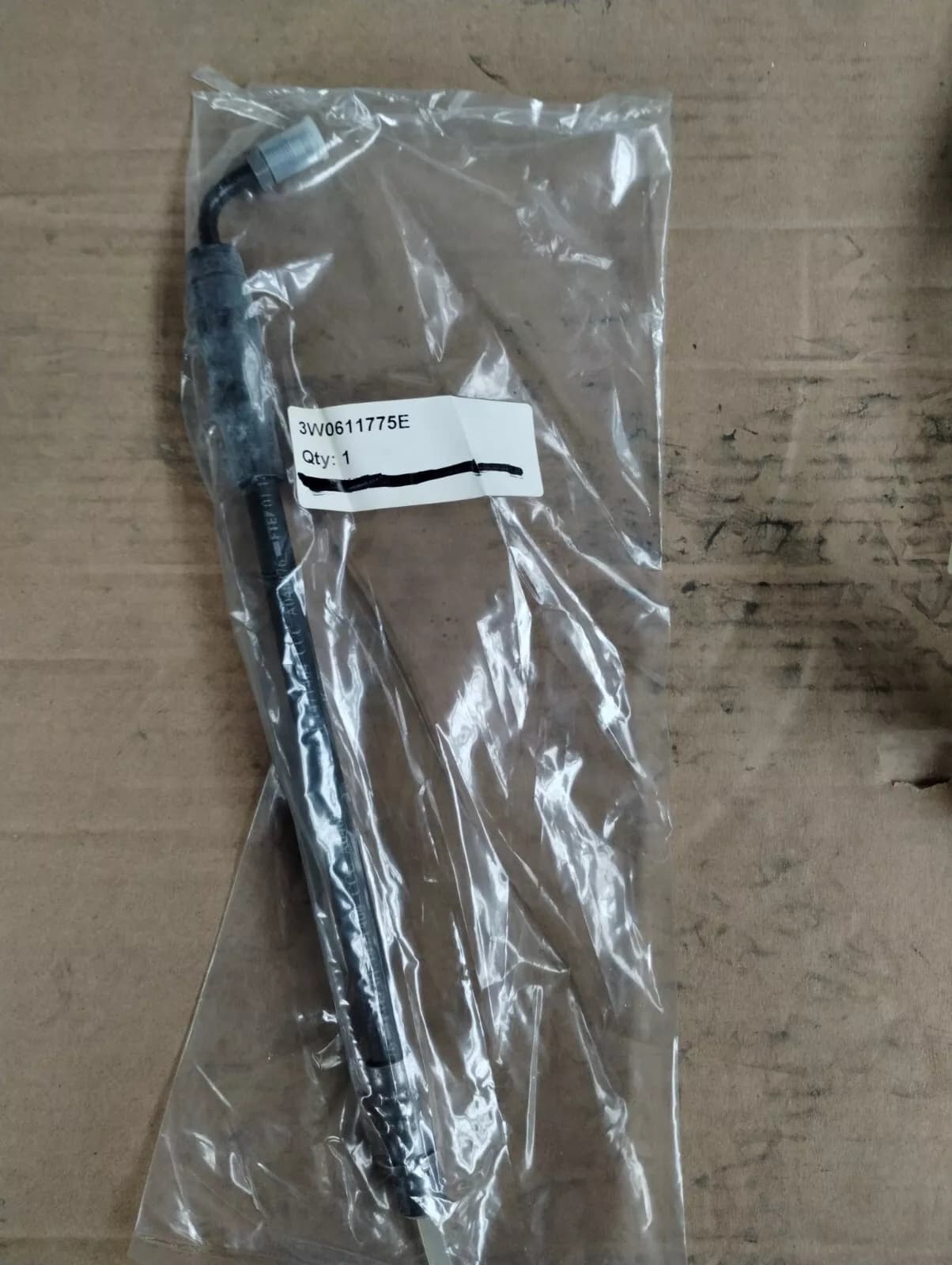 Bentley genuine BRAKE PIPE/ HOSE No:3W0611775E