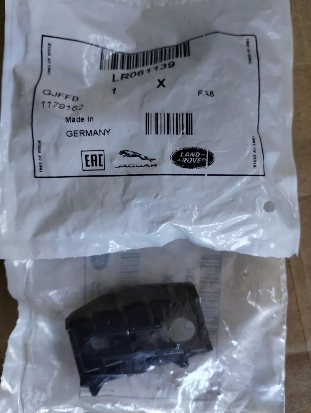 Genuine Jaguar, Land Rover Clip 20 pcs Nr: LR061139