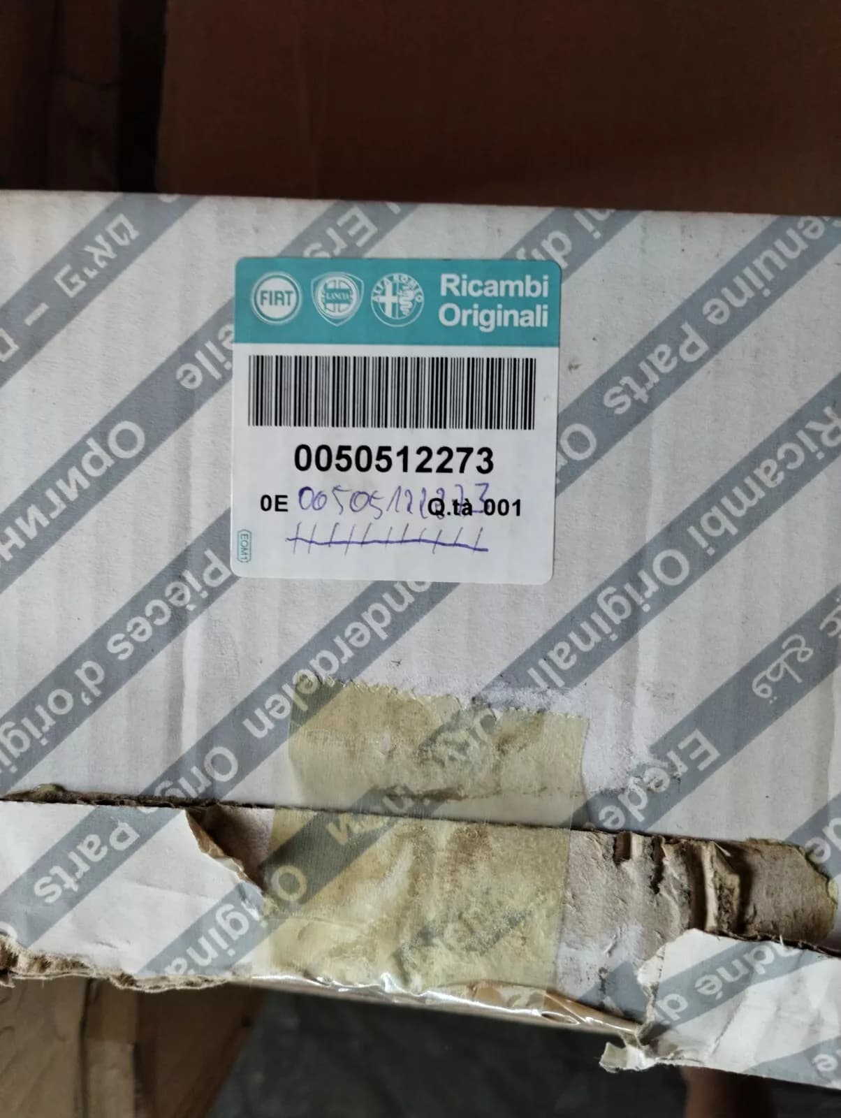 Genuine Alfa Romeo 159, Brera LOCK Nr: 50512273