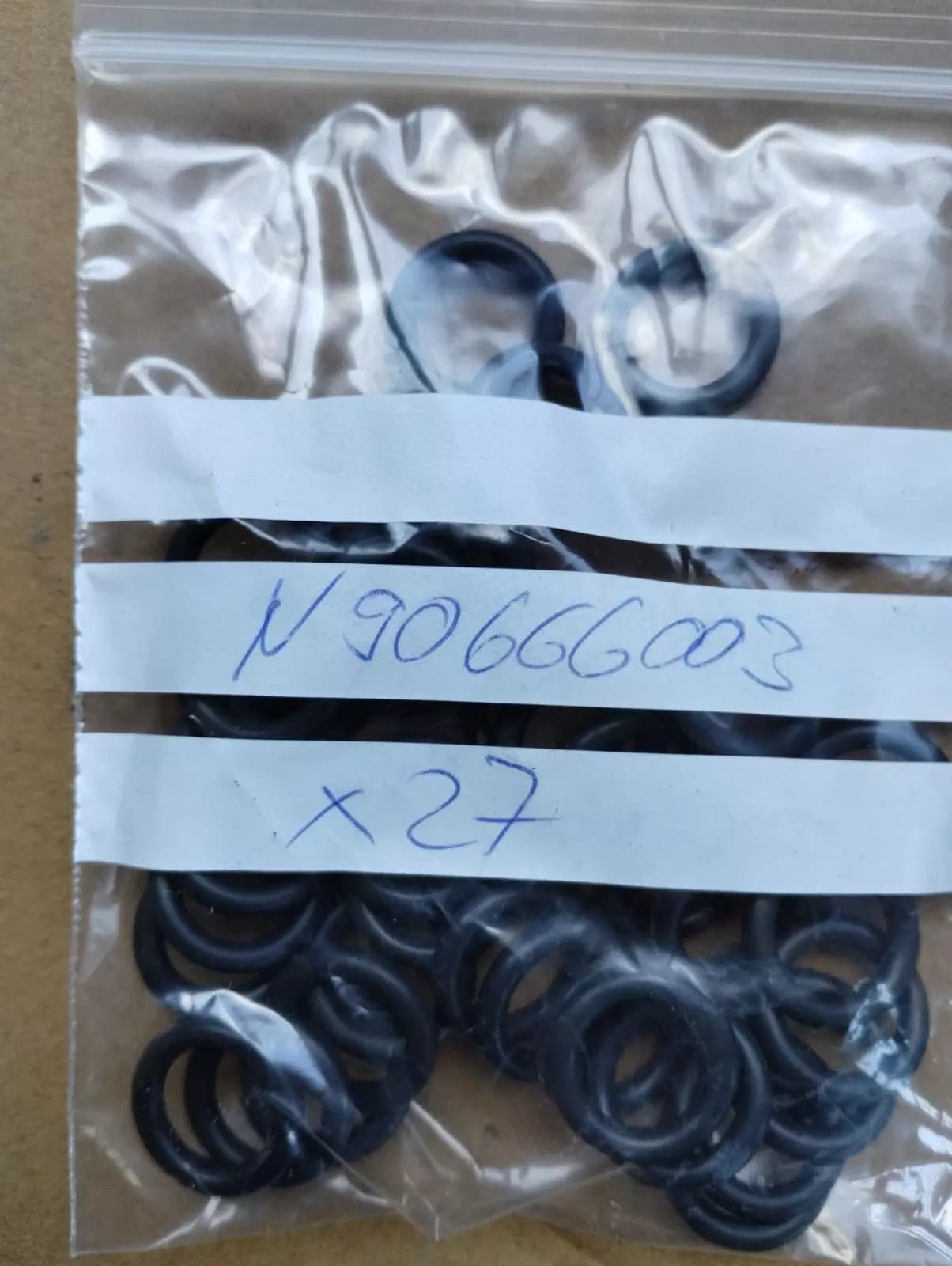 ORIGINAL BENTLEY O RING 27 PCS No: N90666003