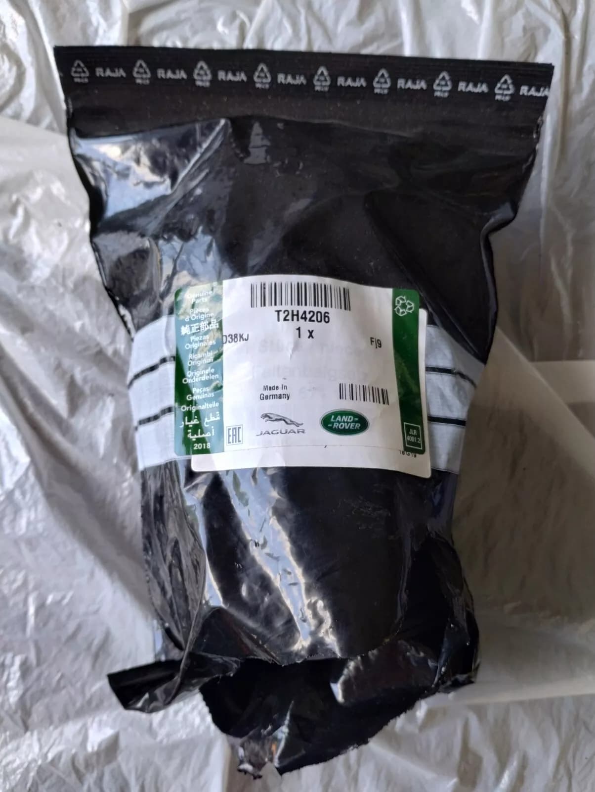 Jaguar, Land Rover, genuine Bellows and clip kit Nr: T2H4206