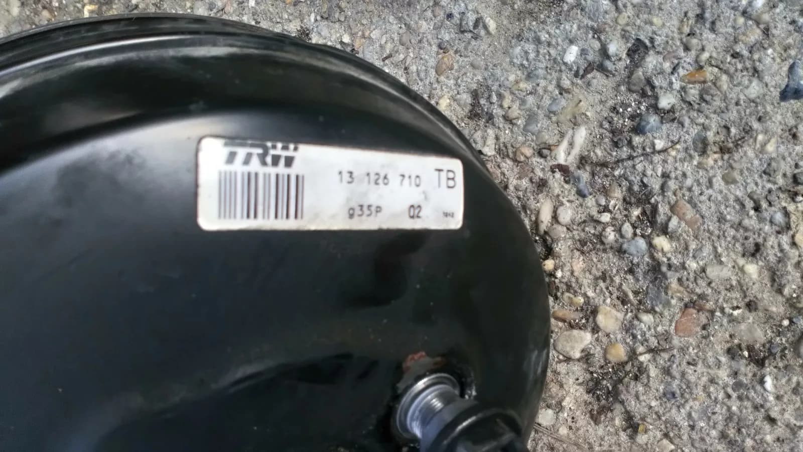SAAB 9-3 Brake booster, brake servo part no : 13126710 year: 2003-
