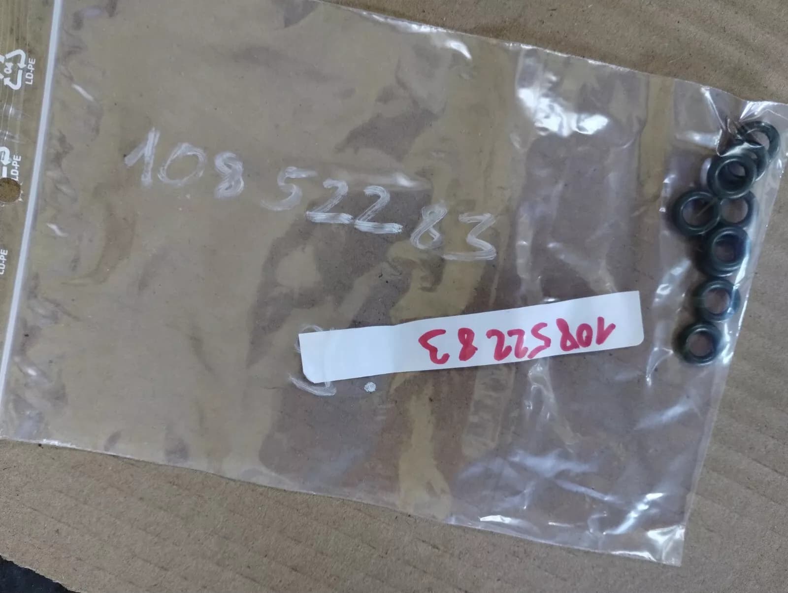 Genuine Fiat, Alfa Romeo, seal 9 pcs No: 10852383