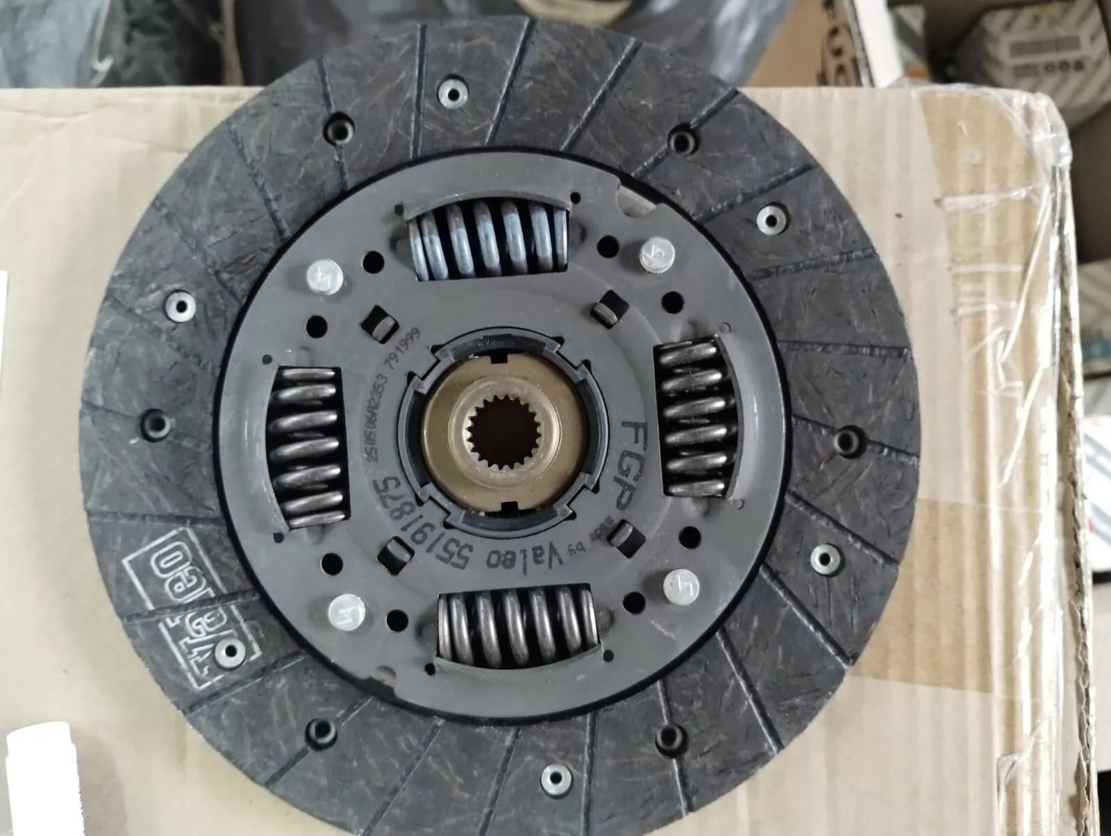 Genuine Fiat, Lancia, Alfa Romeo, CLUTCH DRIVEN PLATE No: 55191875