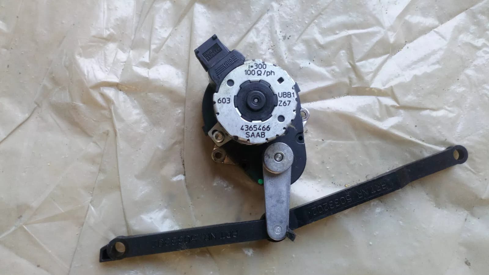 Saab 900 II, 9-3 stepper motor, servomotor part no:4365466 year:1994-2003