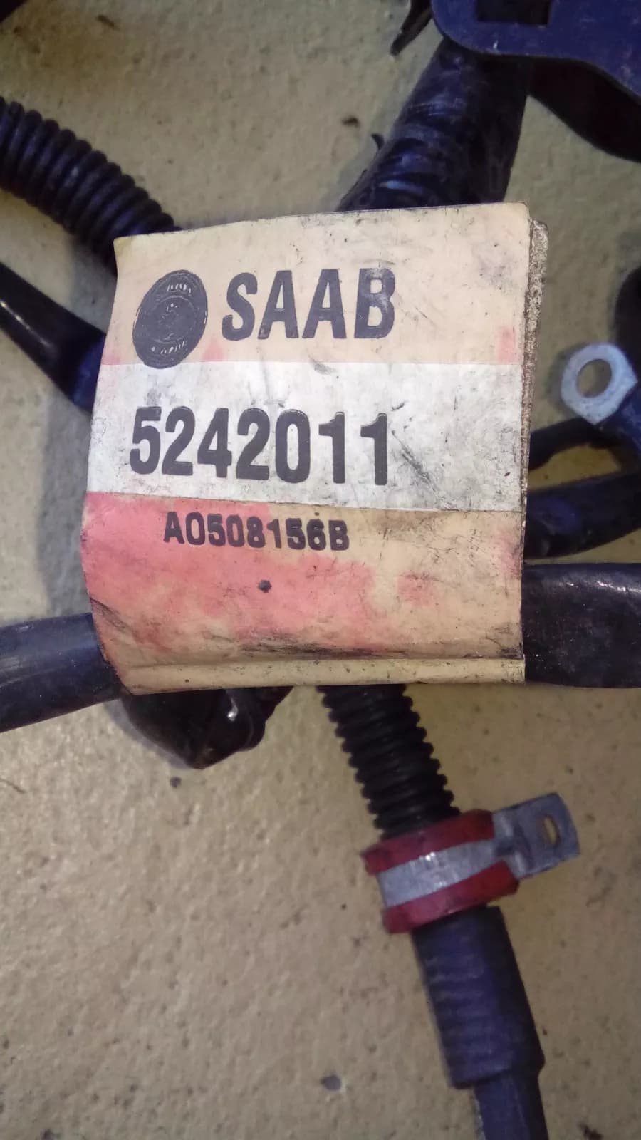 SAAB 9000 engine wiring harness (Harness ) Part no:5242011