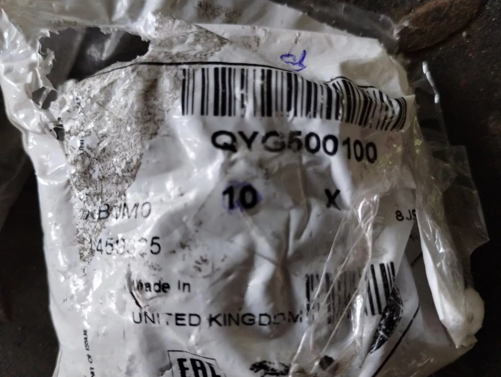 Genuine Jaguar, Land Rover, bolt 9 Pcs Nr: QYG500100