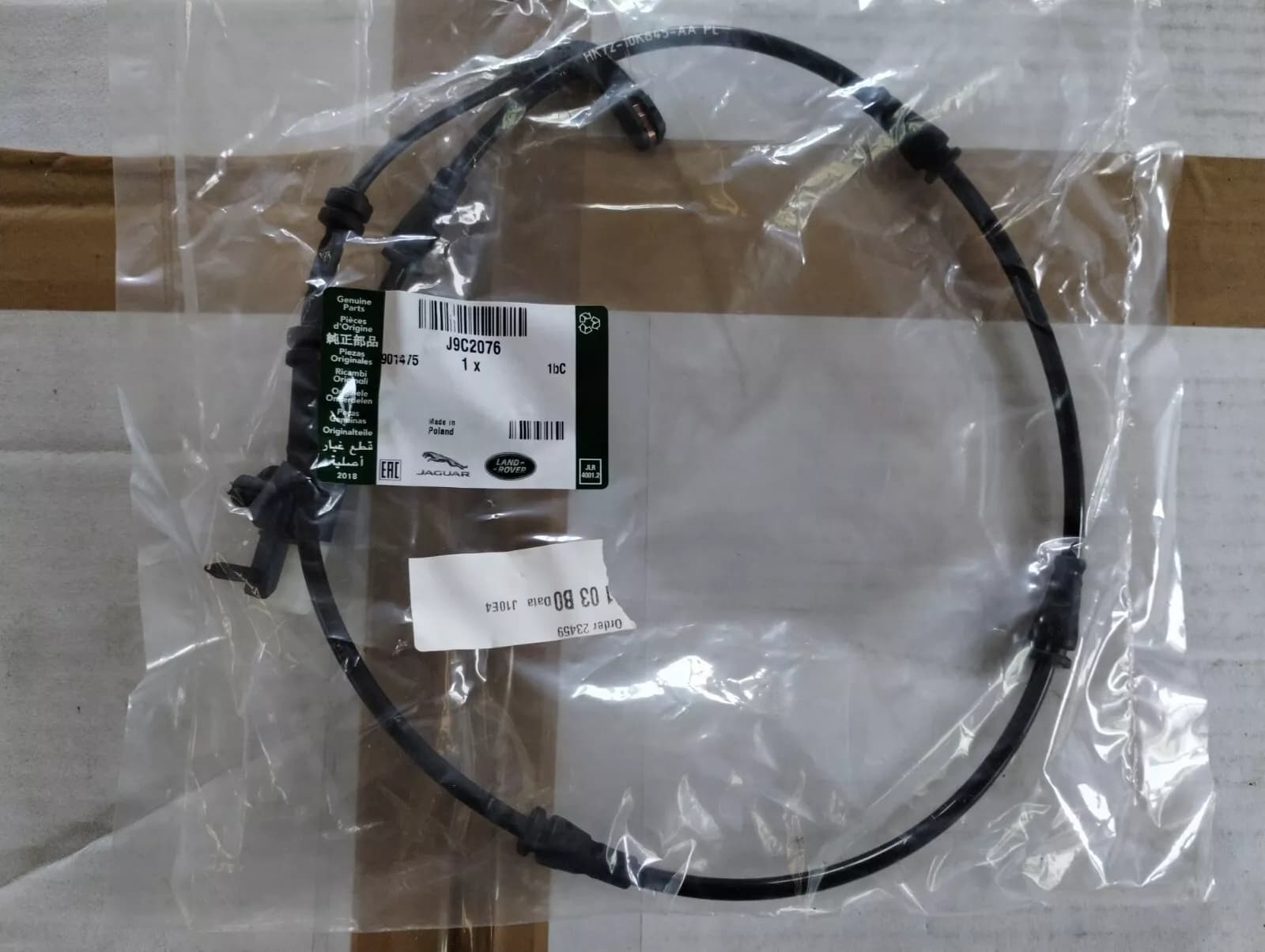 Jaguar, Land Rover, genuine Sensor No: J9C2076