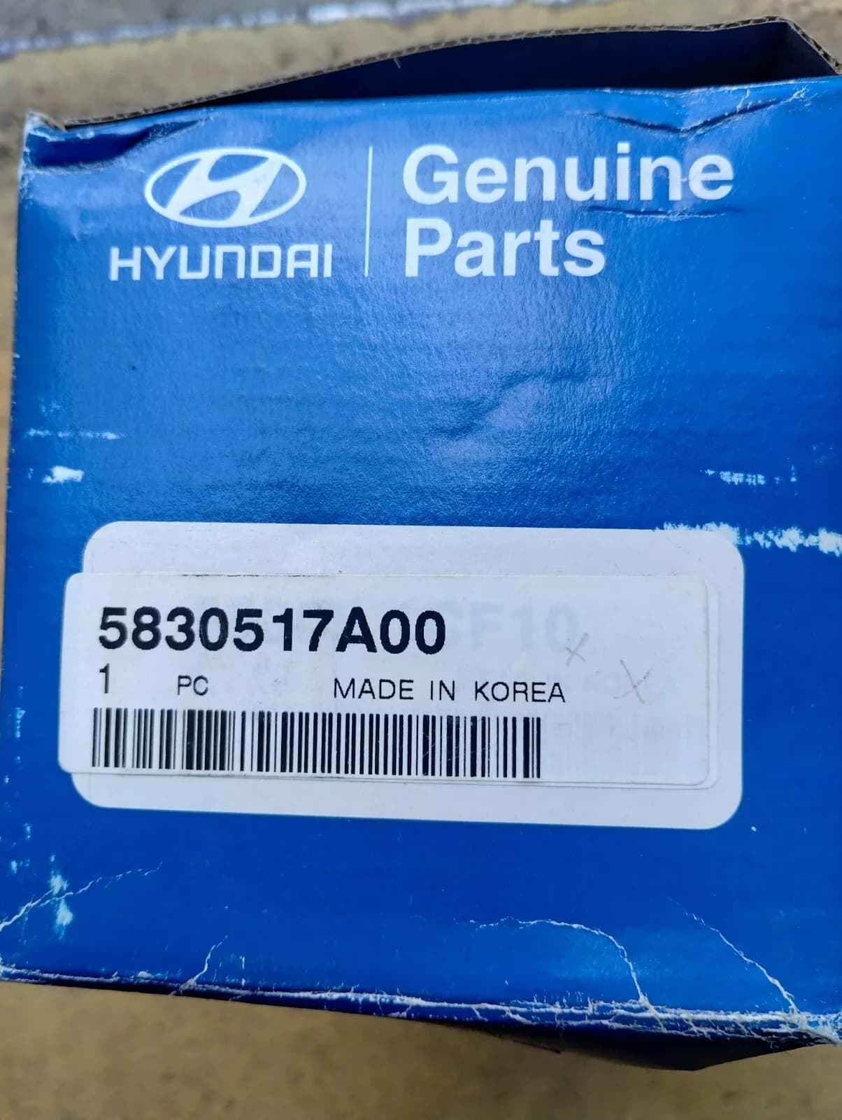 HYUNDAI Original SHOE & LINING KIT-RR BRAKE No : 5830517A00