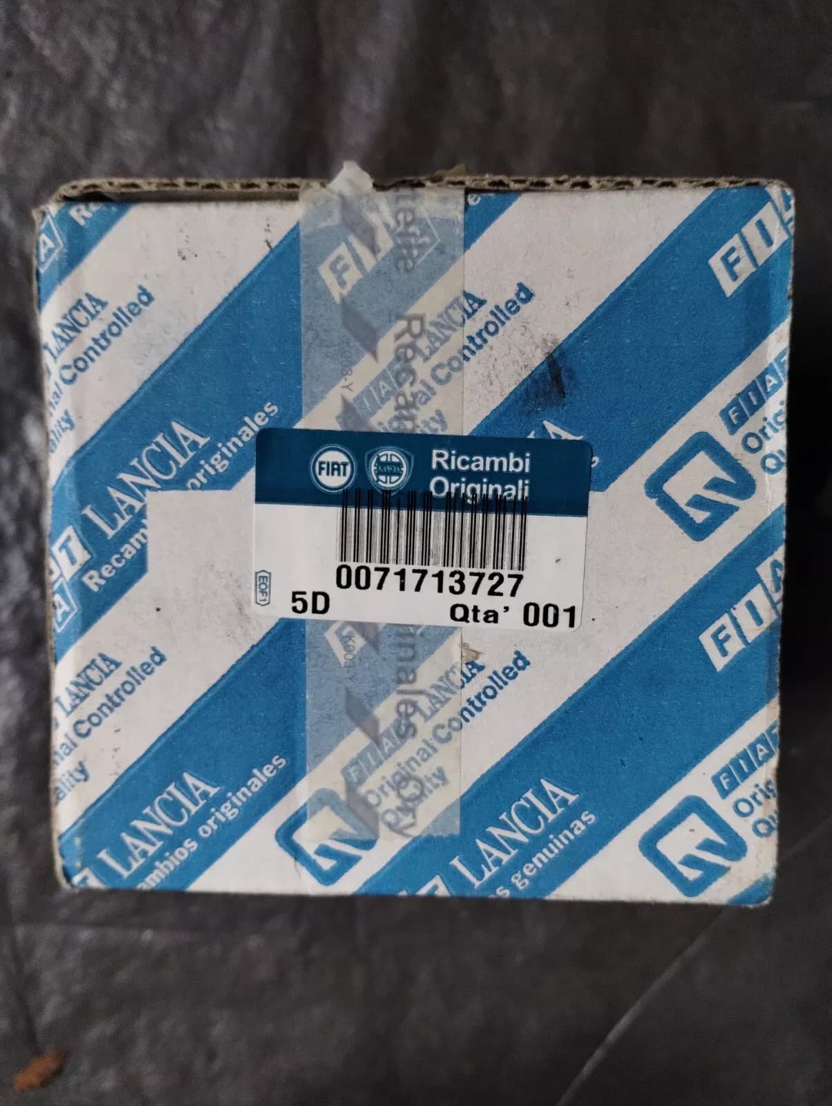 Genuine Fiat, Lancia, Alfa Romeo, WATER PUMP No: 71713727