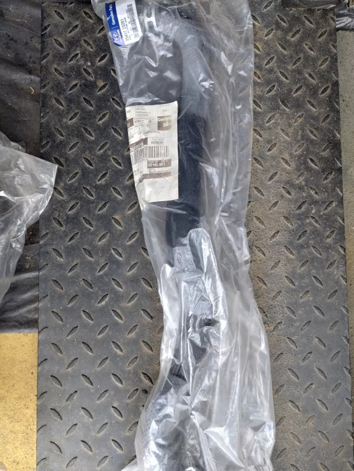 HYUNDAI original radiator hose No: 254122S201