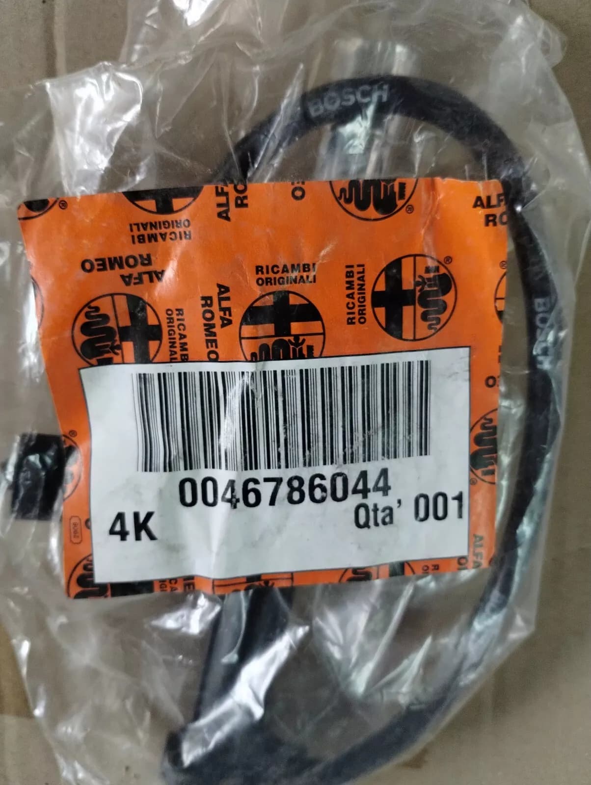 Genuine Fiat, Lancia Alfa Romeo, IGNITION CABLES No: 46786044