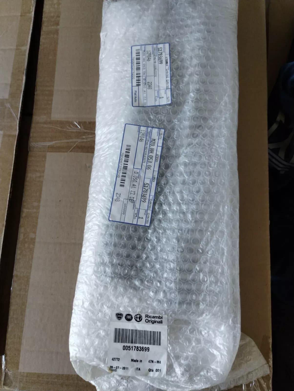 Genuine Fiat 500, MOULDING No: 51783699