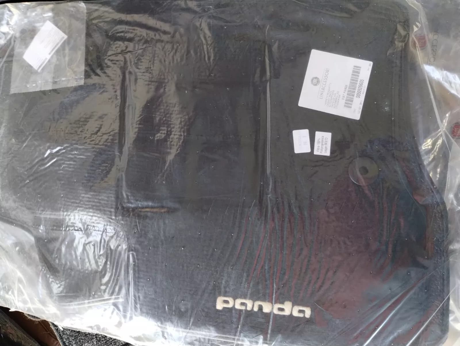 Genuine Fiat Panda Mats, floor mats. No: 50926685
