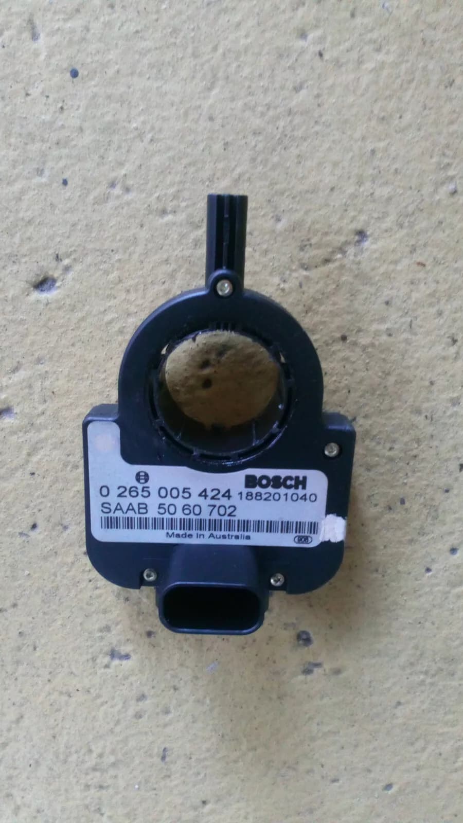 SAAB 9-5 steering angle sensor part no:5060702