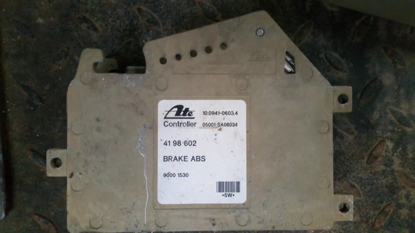 Saab Brake ABS Controller, ECU Part no:4198602