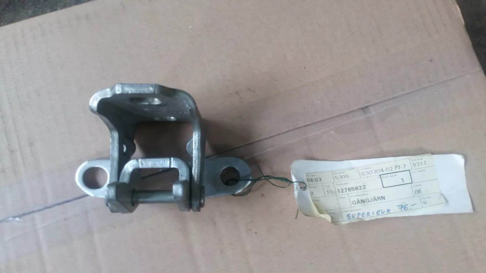 Saab 9-3 (2003-11) Hinge, No:12785622