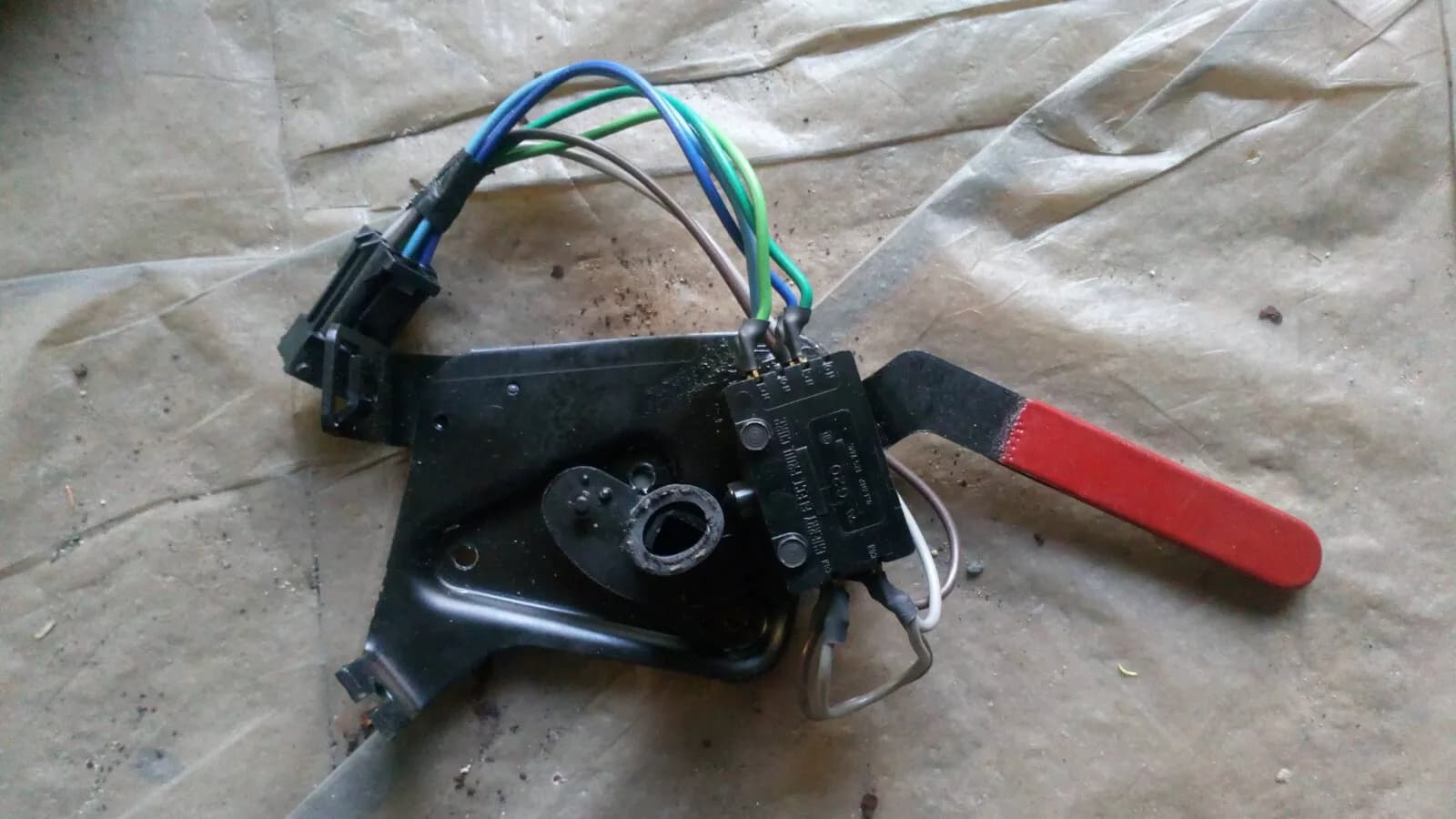 SAAB 900NG Convertible Control Rod part no:4494530, 4556478 year:1994-98