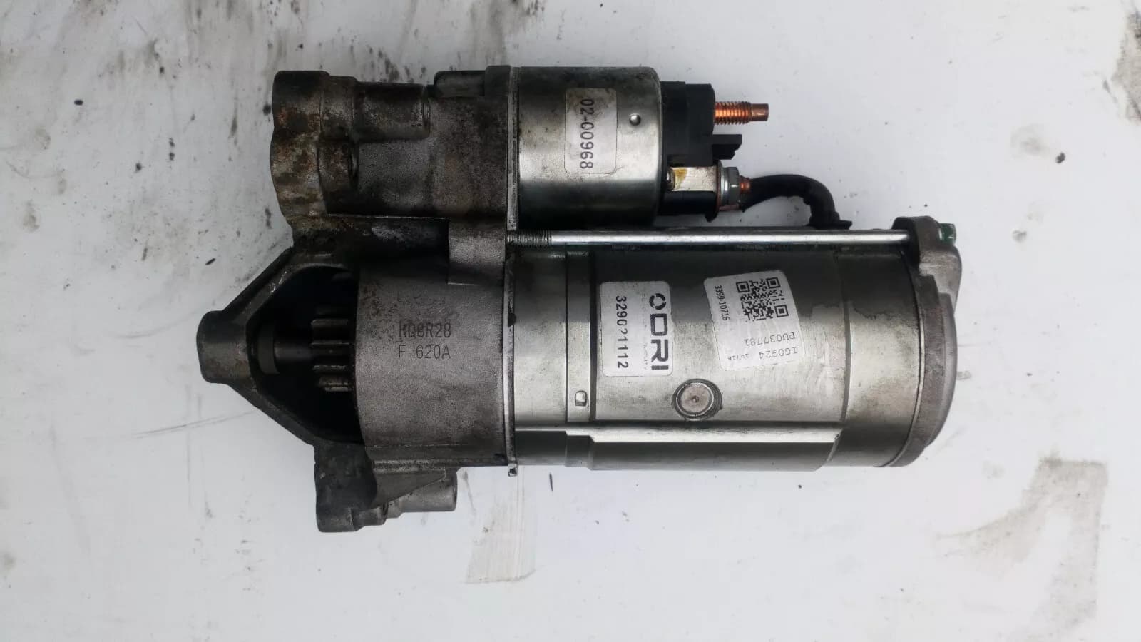 Peugeot 607 2 2HDI starter motor