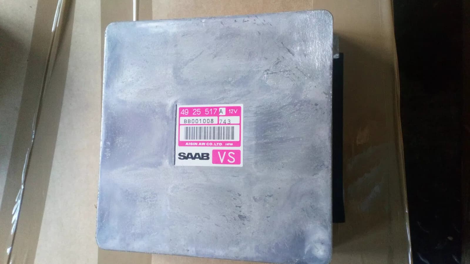 Saab 9-3 2 3i year:1998 control unit gearbox part no:4925517