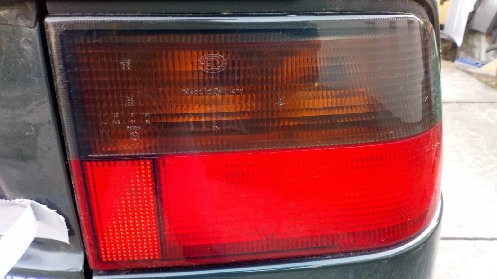 Saab 9000 CS original rear light right